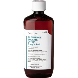Albuterol Sulfate (Generic) Syrup, 2 mg/5mL, 16-oz