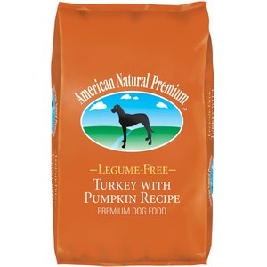 American Natural Premium Turkey with Pumpkin Recipe Legume-Free Premium Dry Dog Food, 4-lb bag