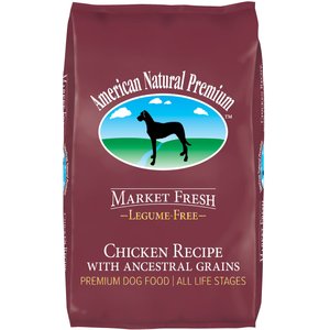 American Natural Premium Triple Protein Recipe with Ancestral Grains Legume-Free Premium Dry Dog Food, 12-lb bag