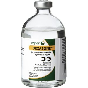 Dexasone (Dexamethasone) Injectable Solution for Horses & Livestock, 2-mg/mL, 100-mL
