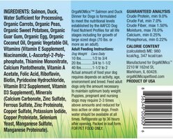 OrgaNOMics Salmon & Duck Dinner Grain-Free Pate Wet Dog Food, 12.5-oz can, case of 12 slide 2 of 6