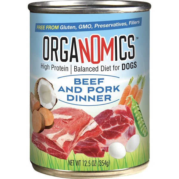 OrgaNOMics Lamb Beef Dinner Grain Free Pate Wet Dog Food