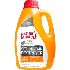 Dog Oxy Formula Set-In Stain Destroyer & Odor Remover Refill, 1-gal bottle