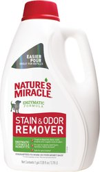 Nature's Miracle Dog Enzymatic Stain Remover & Odor Eliminator, 1-gal bottle