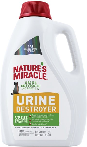 Nature's Miracle Cat Enzymatic Urine Destroyer, 1-gal bottle slide 1 of 6