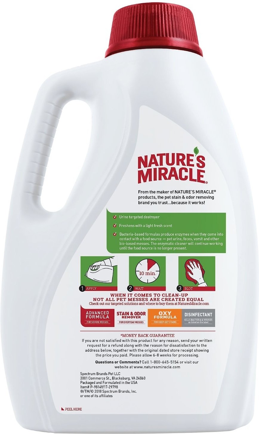 Natures miracle urine destroyer