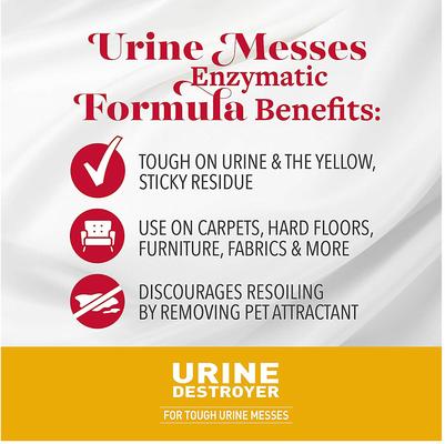 Show full view: Nature's Miracle Cat Enzymatic Urine Destroyer, 1-gal bottle slide 3 of 7