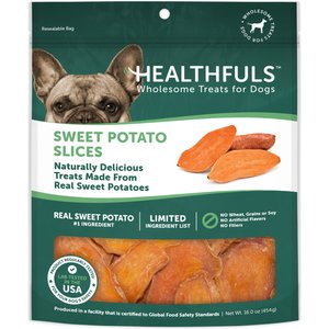 Healthfuls Sweet Potato Slices Dog Treats, 16-oz bag
