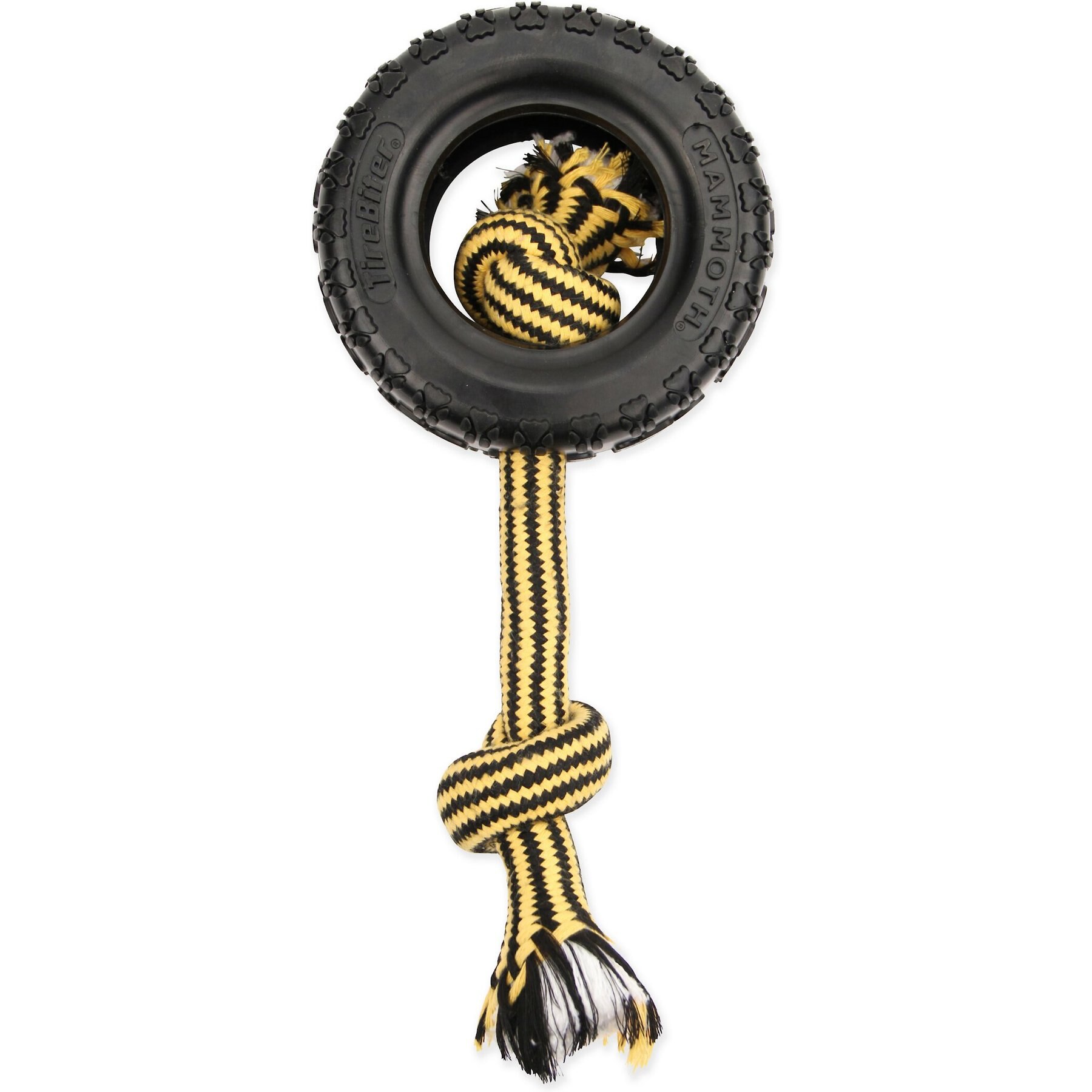 Mammoth Tirebiter II Rope Dog Toy, Medium