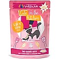 Weruva Cats in the Kitchen The Karate Kitty with Beef & Salmon Grain-Free Cat Food Pouches, 3-oz pouch, case of 12