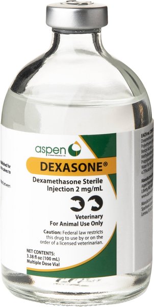 Dexamethasone (Generic) Injectable Solution, 2 mg/mL, 100-mL multi-dose vial slide 1 of 5