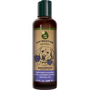 PetLab Extractos Neutral pH Lavender Extract Dog Shampoo, 10-oz bottle