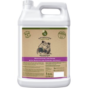 PetLab Extractos Long Hair Comfrei Extract Dog Shampoo, 1-gal bottle