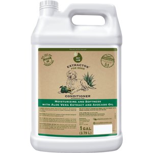 PetLab Extractos Aloe Vera Extract & Avocado Oil Dog Conditioner, 1-gal bottle