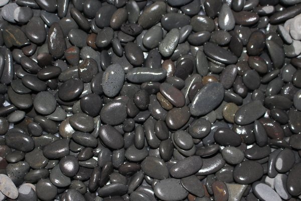 Exotic Pebbles Natural Washed Black Gravel, Black, 20-lb slide 1 of 2