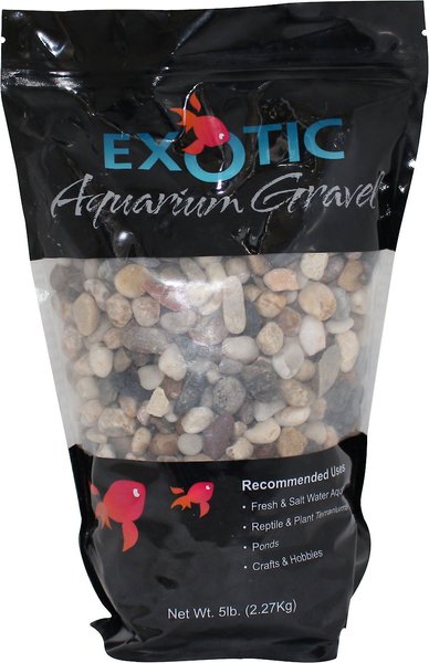 Exotic Pebbles Natural Washed Mixed Gravel, Mixed, 5-lb slide 1 of 2