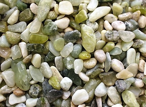 Exotic Pebbles Polished Jade Reptile & Terrarium Gravel, Jade, 20-lb bag