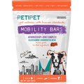 PETIPET Mobility Bars Hip & Joint Pain Relief Dog Supplement, 180 count