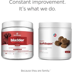 Pet Parents Bladder SoftSupps Cranberry Bladder Dog Supplement, 90 count