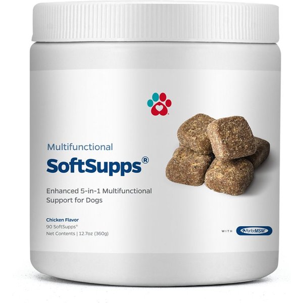 PET PARENTS Multivitamin SoftSupps 5in1 MultiVitamin Dog Supplement