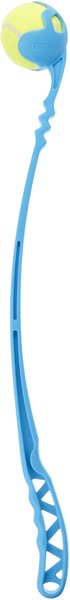 Frisco Ball Launcher & Fetch Squeaky Tennis Ball Dog Toy, Medium slide 1 of 5