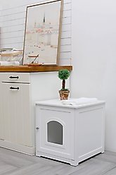 ZooVilla Kitty Litter Loo, White slide 2 of 8