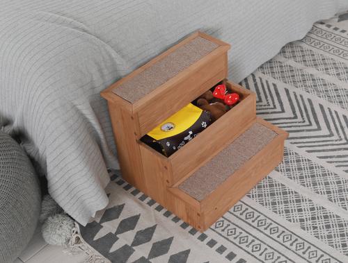 Show full view: ZooVilla Yorkshire Pet Step & Storage slide 5 of 10