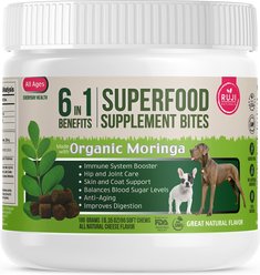 Ruji Naturals 6x1 Multivitamin Superfood Dog Supplement, 90 count
