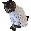 Tulane's Closet Cover Me by Tui Adjustable Fit Long Sleeve Recovery Cat Pullover, X Large