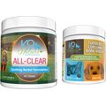 K9 Nature Supplements Allergy Bundle with All-Clear Allergy Treats & Turmeric Curcumin Bone Broth Dog Supplement, 45 count