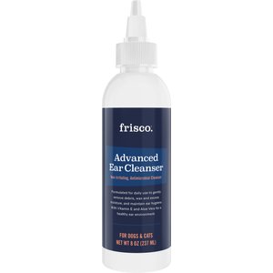 Frisco Advanced Dog, Cat & Horse Ear Cleanser, 8-oz bottle