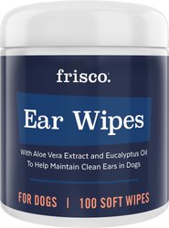Frisco Ear Wipes for Dogs, 100 count