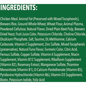 Greenies Feline SmartBites Healthy Indoor Natural Tuna Flavor Soft & Crunchy Adult Cat Treats, 16-oz tub