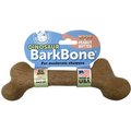 Pet Qwerks Dinosaur BarkBone Wood & Peanut Butter Dog Chew Toy, Small