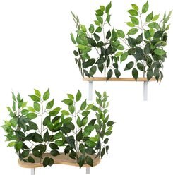 On2Pets Cat Canopy Wall Shelves, Curve, 2 count slide 1 of 9