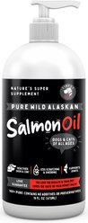Finest for Pets Wild Alaskan Salmon Oil Dog & Cat Supplement, 16-oz bottle