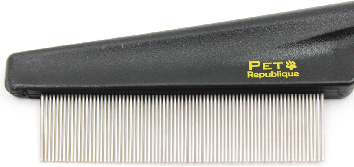 PET REPUBLIQUE Dog & Cat Flea Comb, Medium