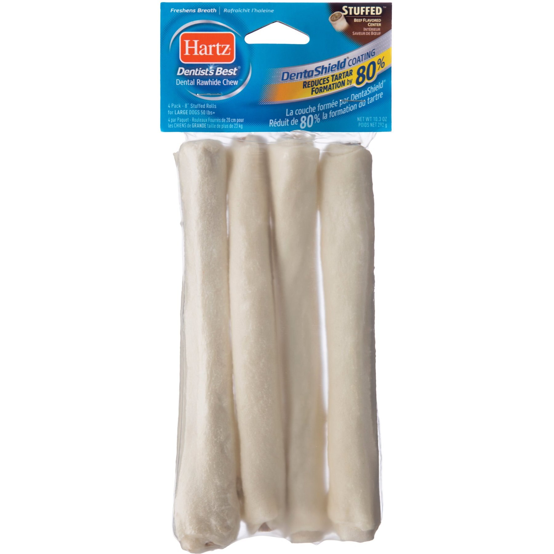 Hartz dentist's best shop dental rawhide chew