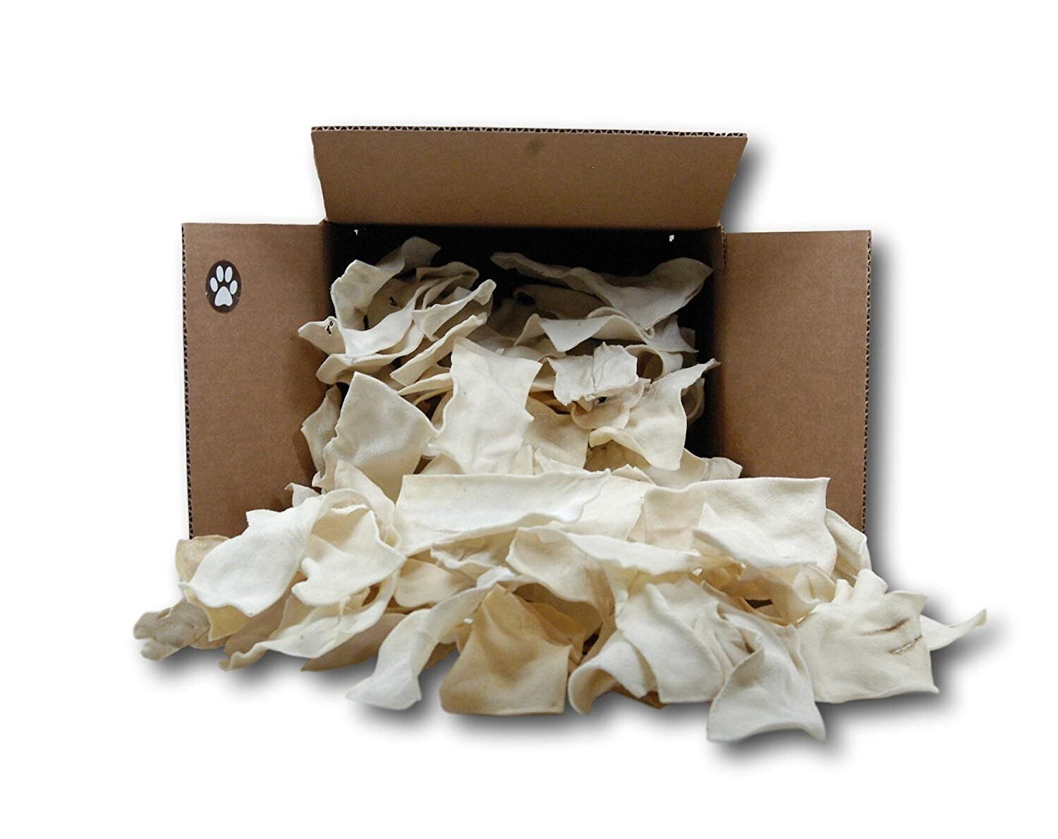 Approximately how many rawhides are in one box? Thanks!