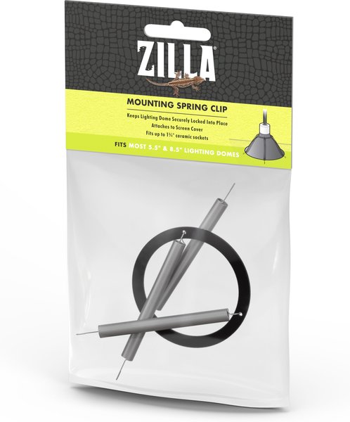 Zilla Terrarium Lamp Mounting Spring Clip slide 1 of 4