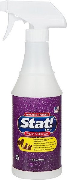 Stat! Spray Hydro-Stat! Wound & Skin Care Spray for Dogs, Cats & Horses, 16-oz bottle slide 1 of 3