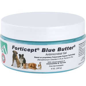 Forticept Blue Butter Antimicrobial Gel for Dogs, 8-oz