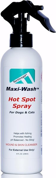 Forticept Maxi-Wash Antimicrobial Skin & Wound Treatment Spray for Dogs, Cats, Horses & Small Pets, 8-oz bottle slide 1 of 4
