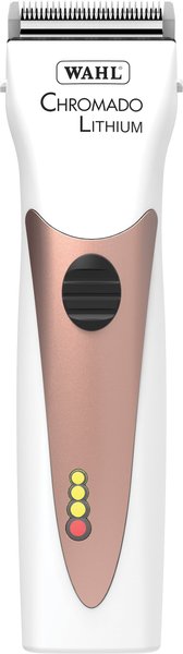 Wahl Chromado Lithium Cordless Pet Hair Grooming Clipper, White/Rose Gold slide 1 of 4