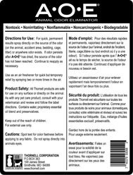 Thornell A.O.E Animal Odor Eliminator Spray, 8-oz bottle slide 2 of 2