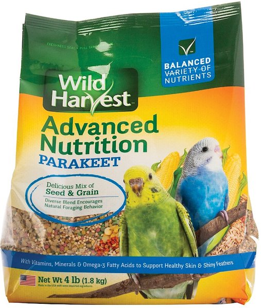 wild harvest advanced nutrition parakeet