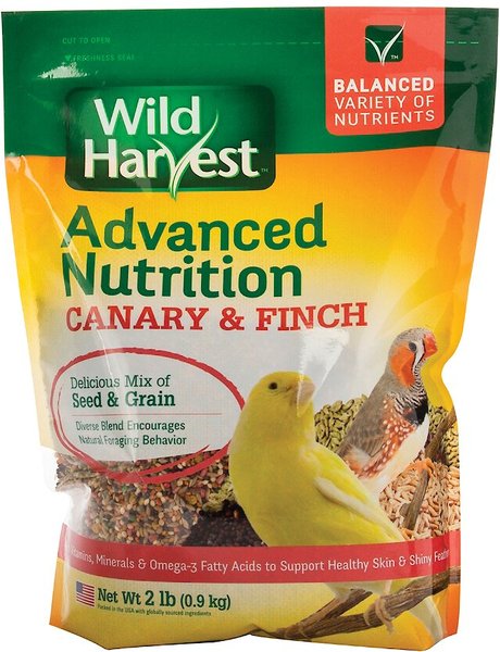 Wild Harvest Advanced Nutrition Diet Canary & Finch Food, 2-lb bag slide 1 of 7