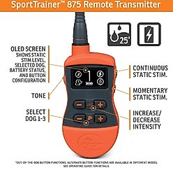 SportDOG SportTrainer 875E Remote Training Dog Collar, Orange/Black slide 2 of 5
