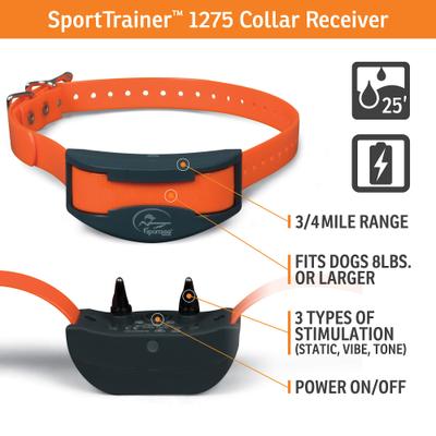 Show full view: SportDOG SportTrainer 1275E Remote Training Dog Collar slide 3 of 7