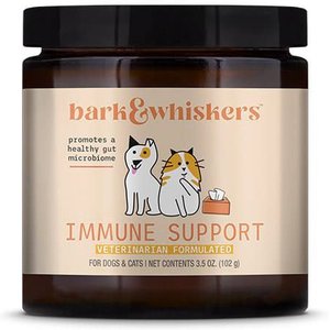 Bark & Whiskers Immune Support Dog & Cat Supplement, 3.38-oz jar